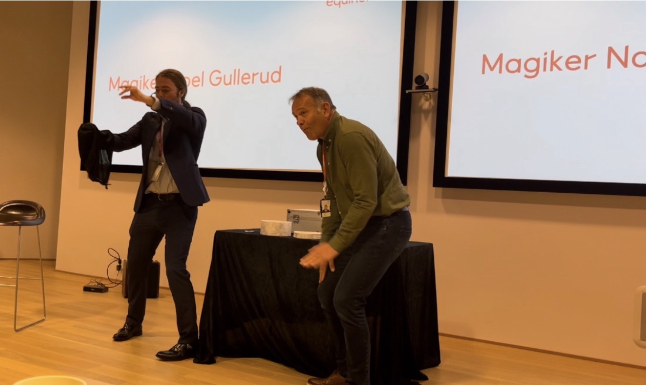 Magiker og underholder Noel Gullerud