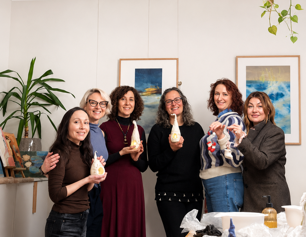 Felting with Olga Safonova i Oslo