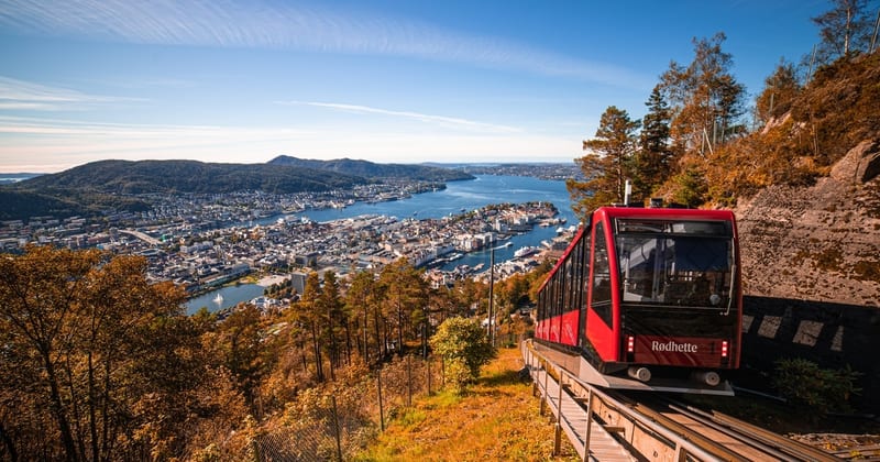 Fløibanen og Fløyen – Bergen