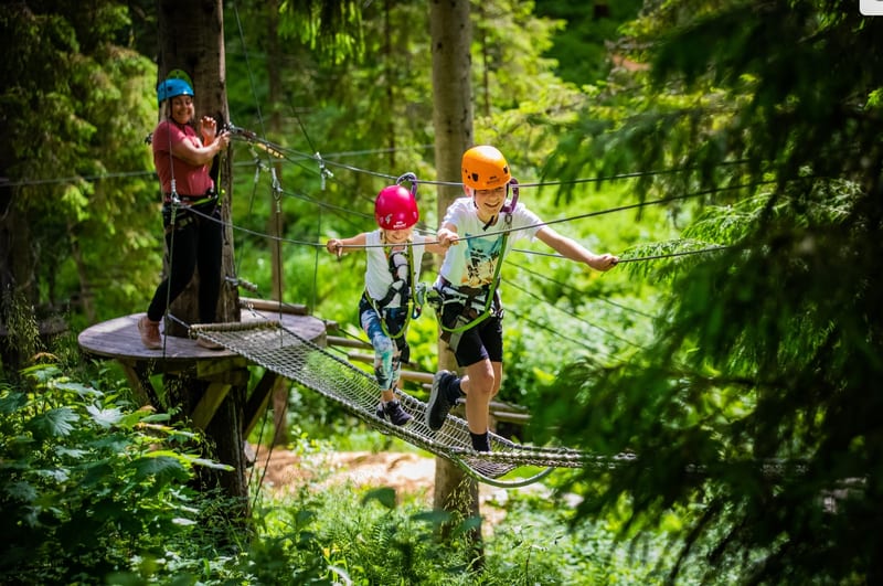 Høyt & Lavt Klatrepark Vestfold – Steinsholt