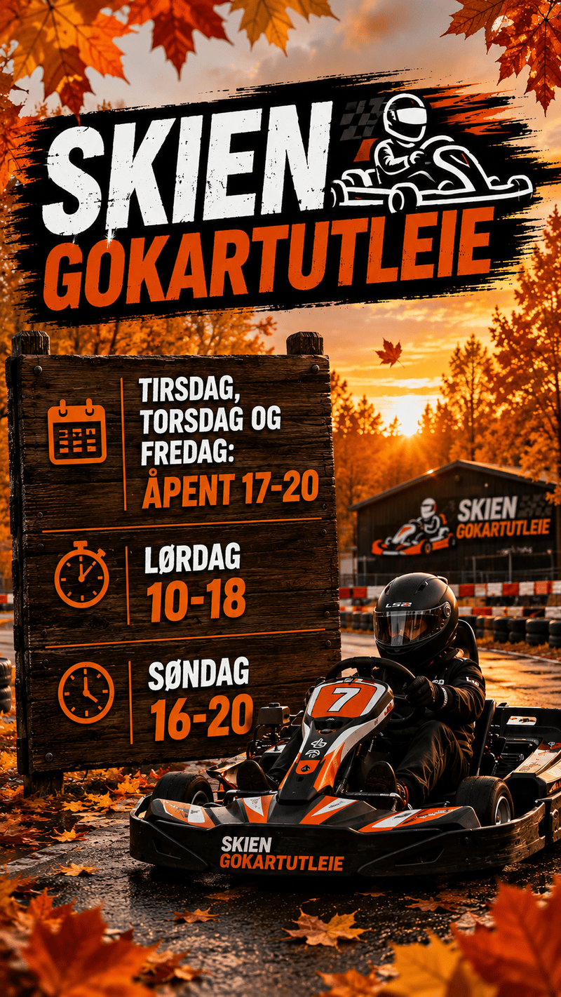 Skien Gokart Utleie – Skien