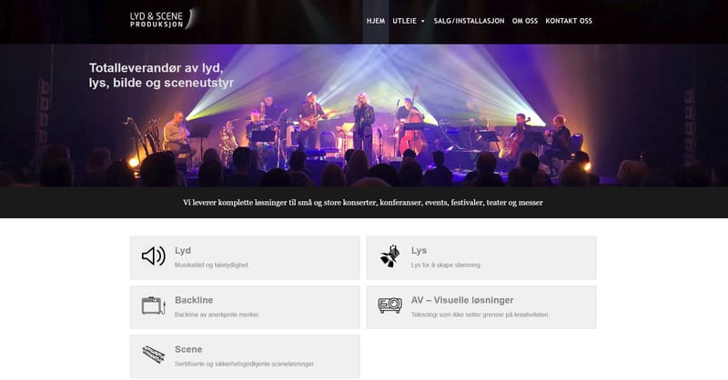 Lyd & Sceneproduksjon AS – Molde