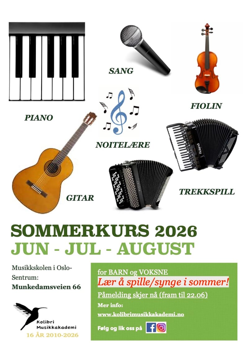 Kolibri Musikkakademi – Oslo