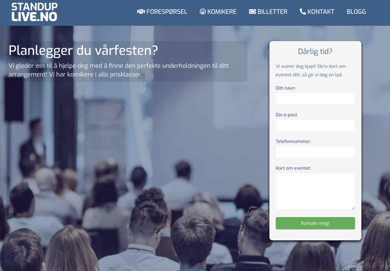 Standup Live – Bergen