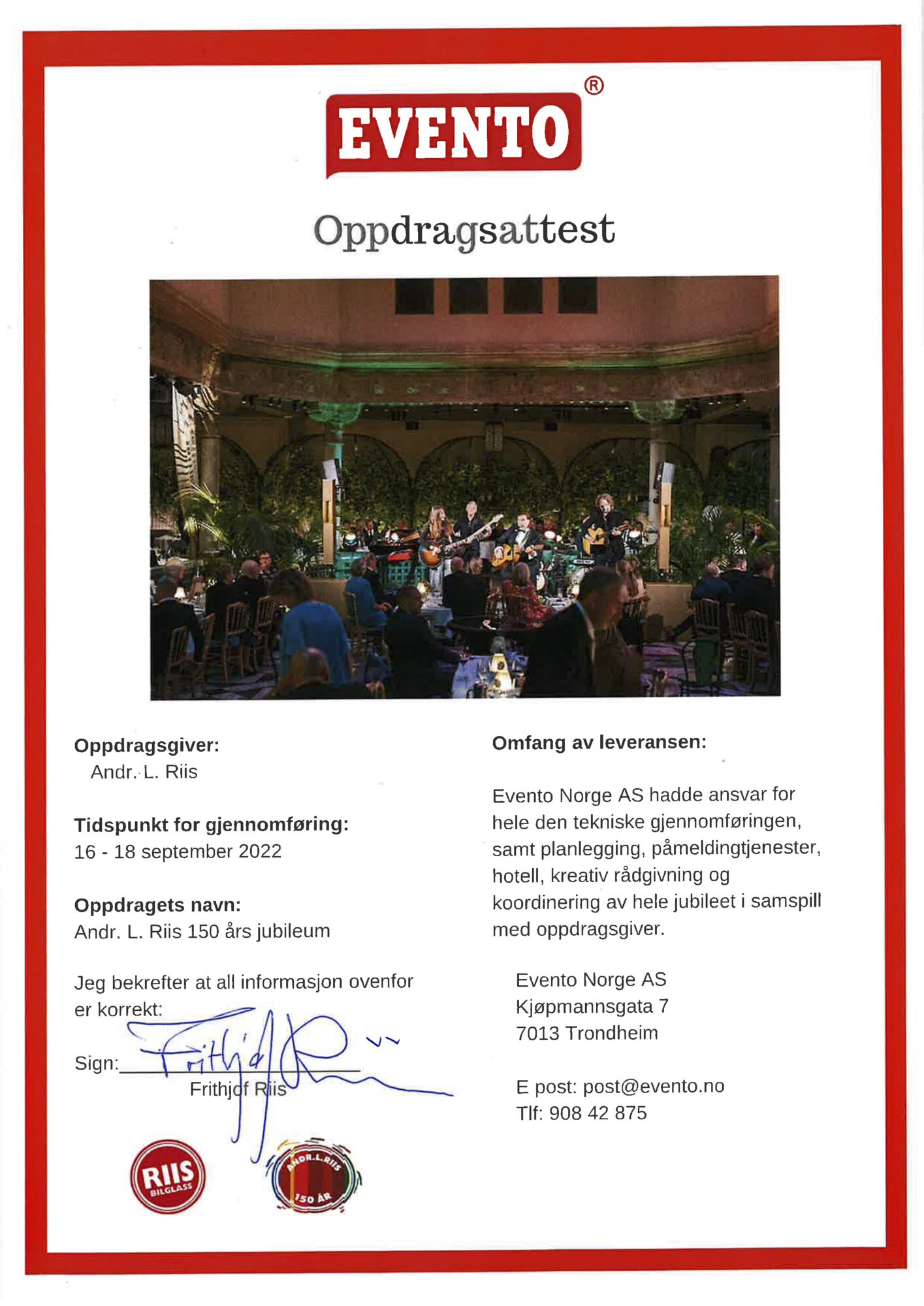 Evento Norge – Trondheim