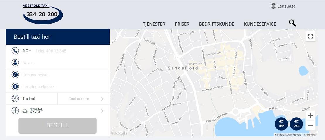 Vestfold Taxi – Sandefjord