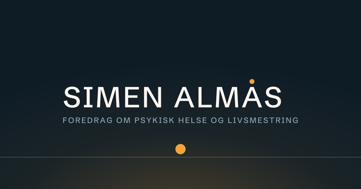 Almås Foredrag AS – Oslo