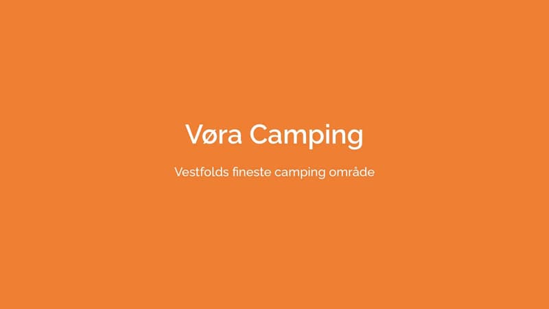 Vøra Camping – Sandefjord